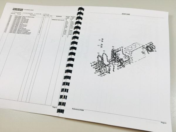 Kubota M5500 Dt Tractor Workshop Service Repair Manual Parts Catalog - Image 6