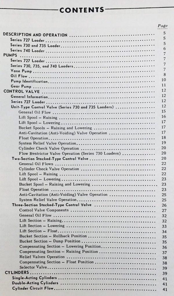 Ford 3500 4500 Backhoe Loader Tractor Service Operator Parts Manual Shop Set - Image 7