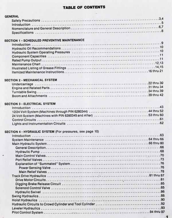 Case Drott 50D Crawler Excavator Service Technical Repair Manual - Image 2