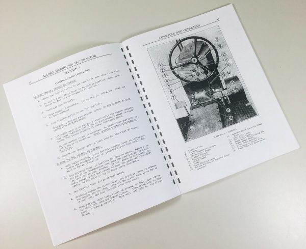 Massey Harris 101 Senior Tractor Service And Operators Manual Repair Technical - Image 6