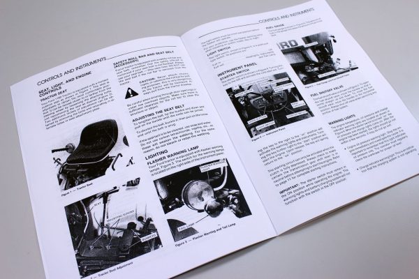 Ford 1100 Operators Owners Manual Tractor Maintenance Controls Operation Lube - Image 3