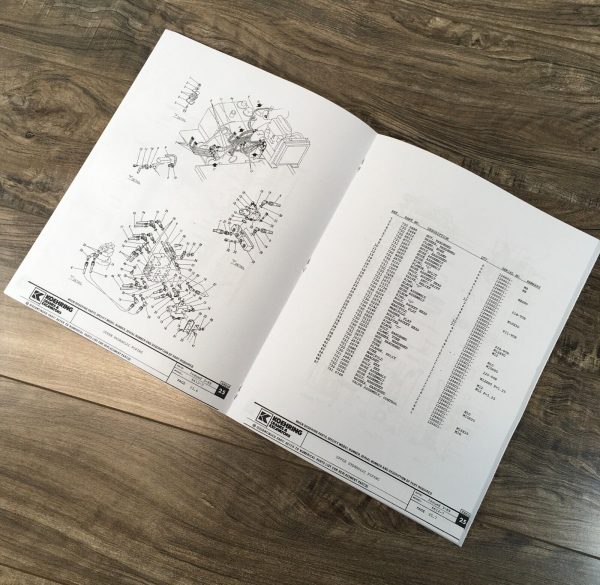 Koehring 6612-7 Hydraulic Excavator Parts Manual Catalog Assembly SN -126601 - Image 4