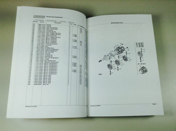 Kubota L2550Dt L2550 Tractor Operators Owners Manual Parts Catalog Set - Image 5