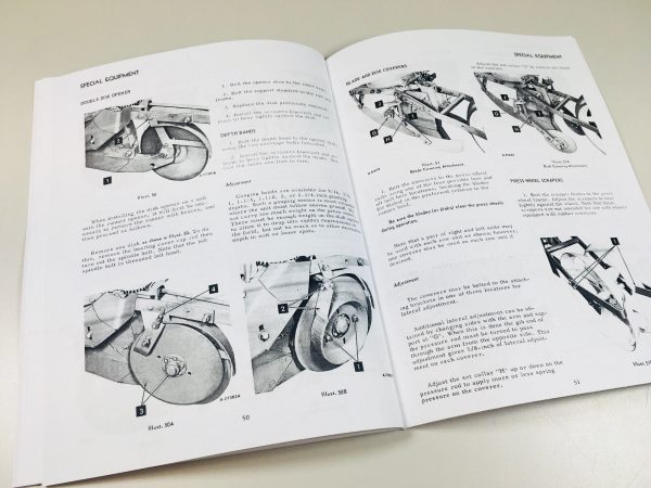 International 66 Planter 6 Row Operators Owners Manual Settings Rates Charts - Image 7
