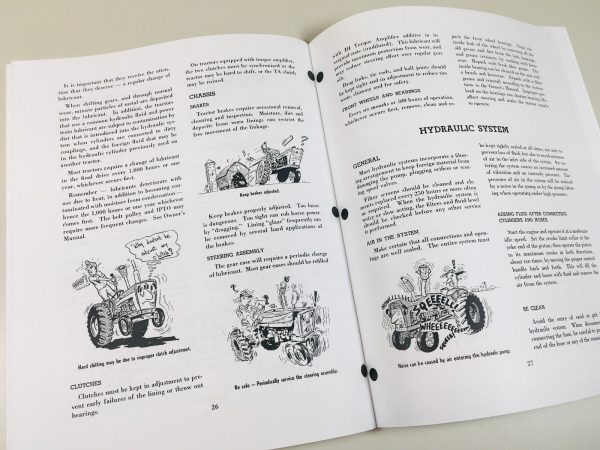 International Farmall Tractor Maintenance Tune Up Owners Operators Manual Book - Image 6