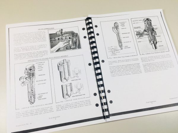 Allis Chalmers Fuel Injection Data Cp Tractor Service Manual - Image 6