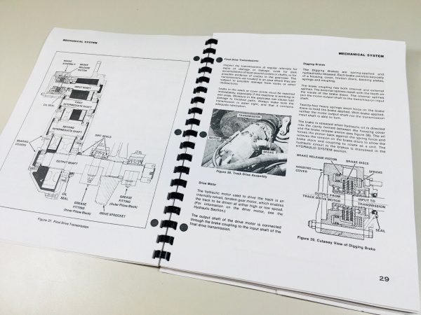 Case Drott 50D Crawler Excavator Service Technical Repair Manual - Image 5