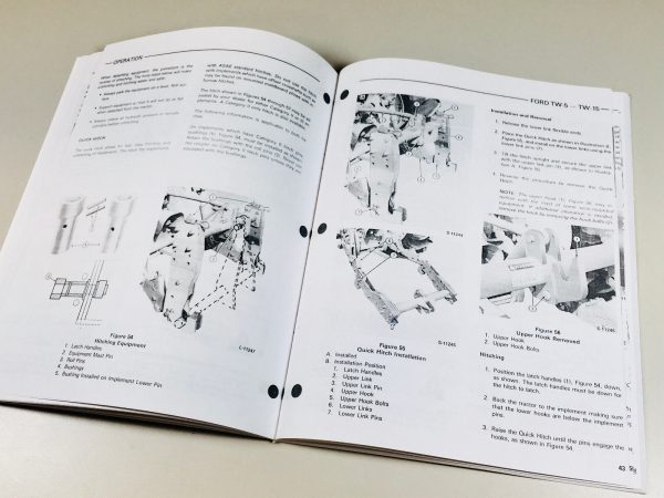 Ford Tw5 Tw15 Tractor Operators Owners Manual Se4050 1983-1984 - Image 4