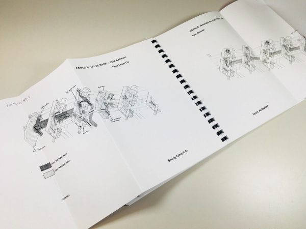 International 2510B 2514B Gas Backhoe Loader Tractor Service Parts Manual Set - Image 7