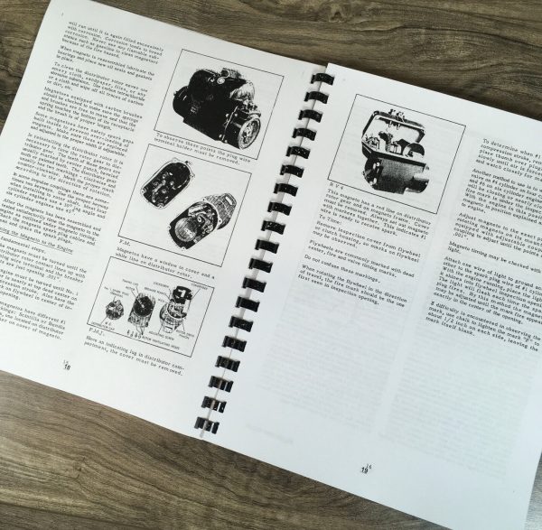 Allis Chalmers D-10 D-12 Tractor Service Manual Parts Operators Set S/N 1001-Up - Image 8