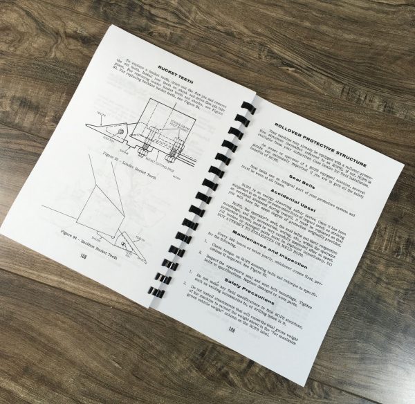 Case 780 Ck Loader Backhoe Operators Manual Owners Book Maintenance Sn 550550-Up - Image 6