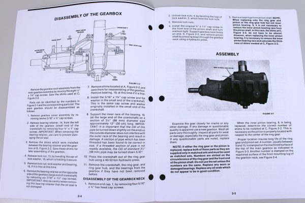 Sperry New Holland Square Balers Gearbox Service Repair Shop Manual Rectangular - Image 5