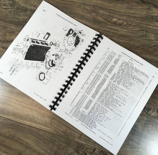 Massey Ferguson 3165 Wheel Tractor Parts Operators Manual Set Owner Catalog - Image 9