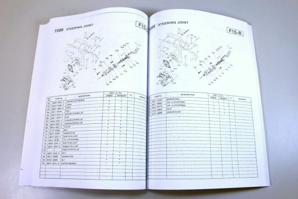 Kubota M5950 Tractor Parts Assembly Manual Catalog Exploded Views Numbers - Image 7