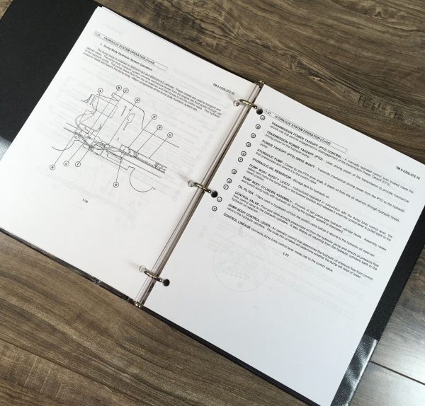 5 Ton M934 M934A2 M935 M935A1 M935A2 Cargo Dump Truck Operators Manual Book - Image 7