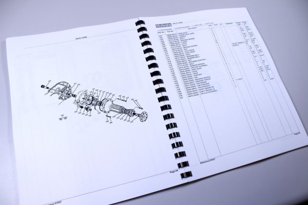 Kubota M5500Dt Tractor Operators Maual Parts Catalog Set - Image 6