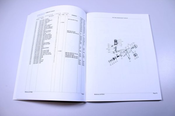 Kubota B6100E-P B6100 2Wd Gear Tractor Parts Assembly Manual Catalog - Image 3