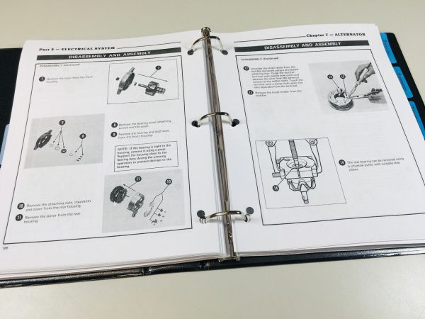 Ford 1100 Tractor Service Manual Parts Catalog Suppelement Repair Shop Book Set - Image 12