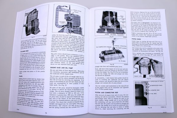 Wisconsin Agn Engine Service Repair Instruction Operators Parts Manual Book - Image 4