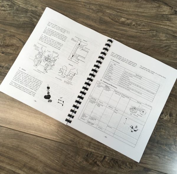 Yanmar YM135 YM1335D YM155 YM155D Tractor Service Manual Repair Shop Technical - Image 5