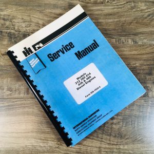 International DT466 Diesel Engine Service Manual for UDT466 Power Unit H-80B 412