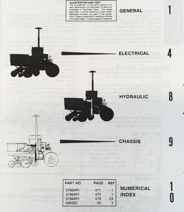 Case 900 Planter Unit Plate Type Central Drive Operators Parts Manual Set Owners - Image 2