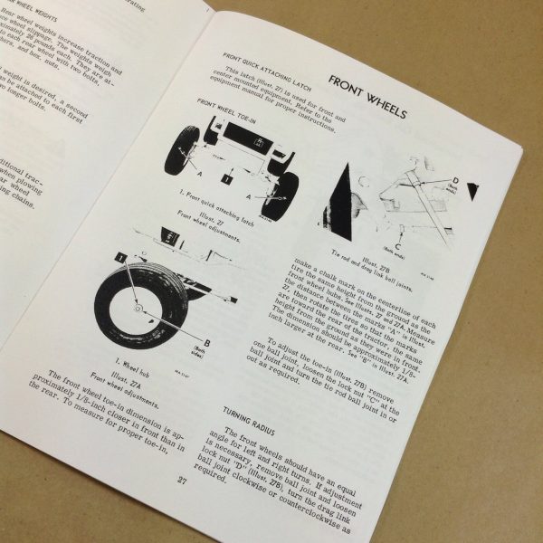 International Cub Cadet Tractor Model 86 108 Owner Operators Manual Lawn Mower - Image 7