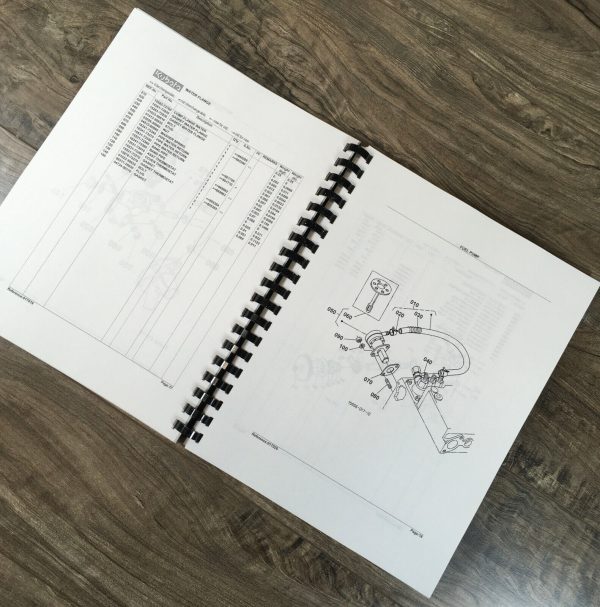 Kubota B1550E B1550 2Wd Tractor Parts Assembly Manual Catalog Exploded Views - Image 5