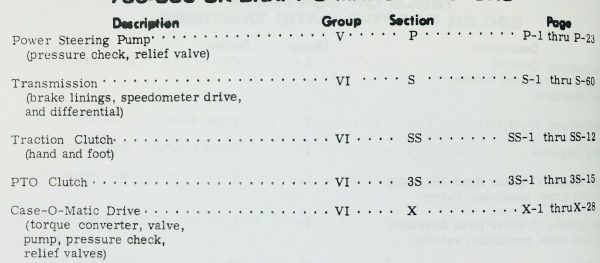 Case 730 731 732 733 734 Tractor Service Repair Manual Parts Catalog Assembly - Image 3