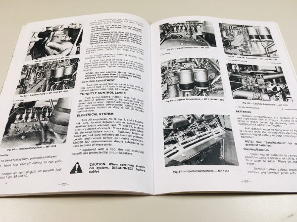 Massey Ferguson Mf 1105 1135 1155 Tractors Operators Owners Manual Maintenance - Image 5