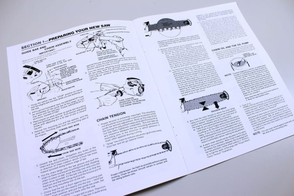 Homelite Xl2 Super 2 Automatic Oiler Chainsaw Owners Operators Manual - Image 2