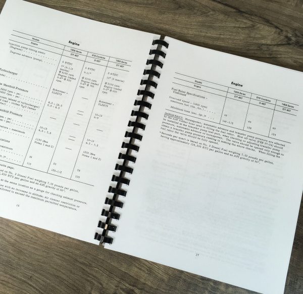 International D-361 Diesel Engine & Fuel System For 806 Tractor Service Manual - Image 4