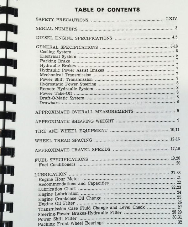 Case 1070 Agri-King Tractor Parts Catalog Operators Manual Set S/N 8675001-UP - Image 3