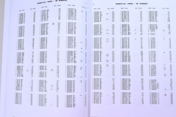 Massey Ferguson 294-4 Tractor Parts Catalog Manual Book Exploded View Assembly - Image 3