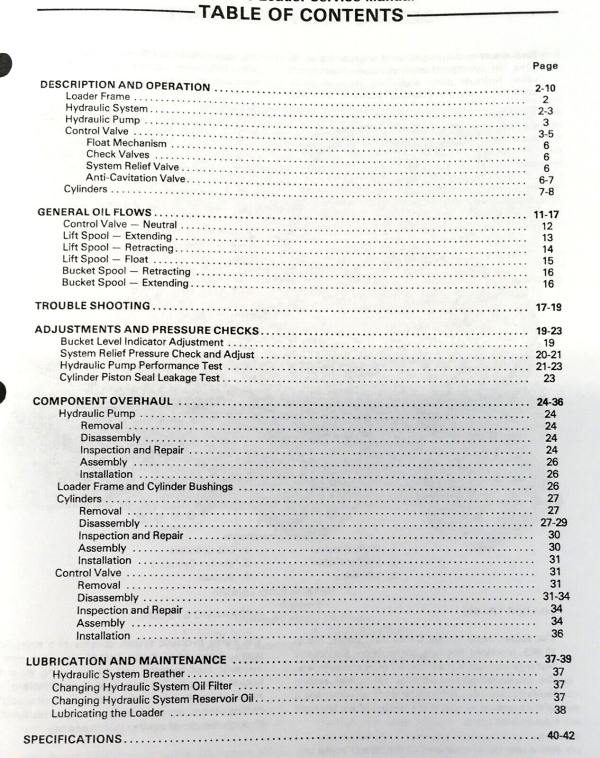 Ford 745 19-863 Loader for 340 540 Tractor Service Parts Manual Set Repair Book - Image 8