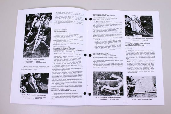 Massey Ferguson Mf 285 Tractor Owners Operators Manual Instruction Book - Image 4