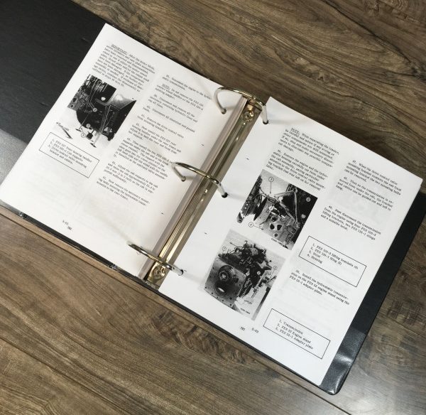 International 826 Diesel Tractor Service Parts Manual Set Repair Shop D358 Book - Image 5