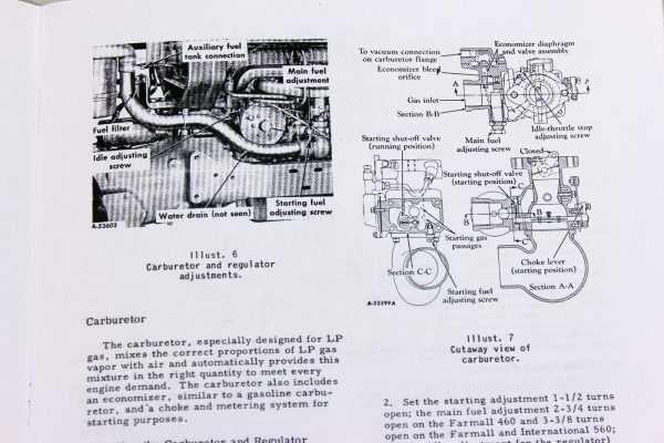 International Farmall 460 560 Lp Tractor Owner Operators Manual Lpg Gas Propane - Image 10