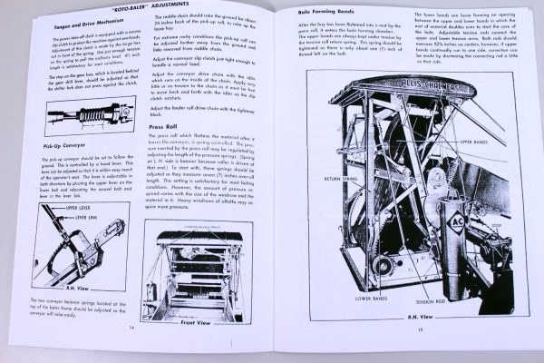 Allis Chalmers Ac Roto Baler Operators And Parts Manual Owners Instructions - Image 5