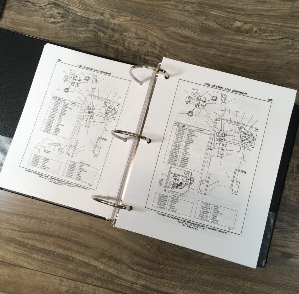 Service Parts Manual Set For Caterpillar 931B Track Loader SN 29Y1-Up Catalog - Image 8