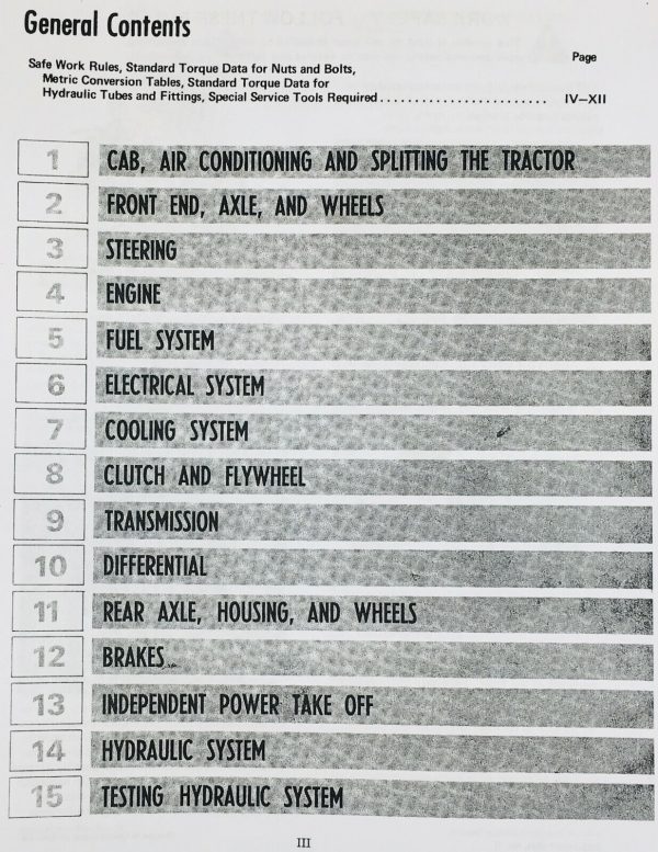 International 1486 1586 Hydro-186 Tractor Chassis Service Manual Shop Repair - Image 3