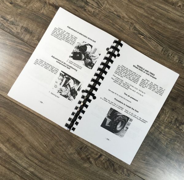 Case 580G Loader Backhoe Parts Manual Catalog Operators Owners Set Book - Image 7