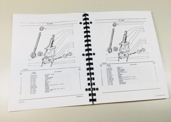 White Field-Boss 2-60 Tractor Parts Catalog Manual Assembly Exploded Views - Image 4