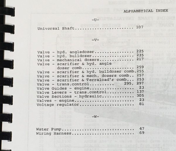 Case 800 Terratrac Crawler Manual Parts Catalog Operators Owners Set Catalog - Image 6