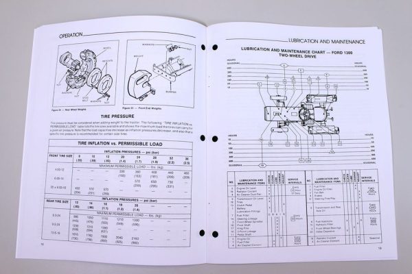 Ford 1300 Tractor Owners Operators Manual Maintenance Diesel Operations Book - Image 5