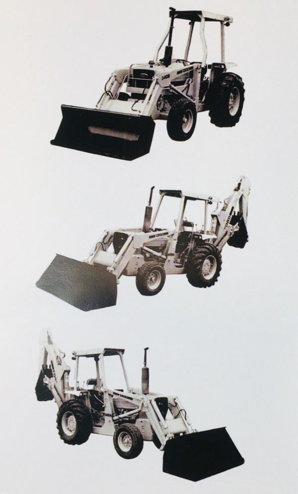 Ford 340B 445A 540B 765 Backhoe Tractor Operators Manual Owners Book Set - Image 5