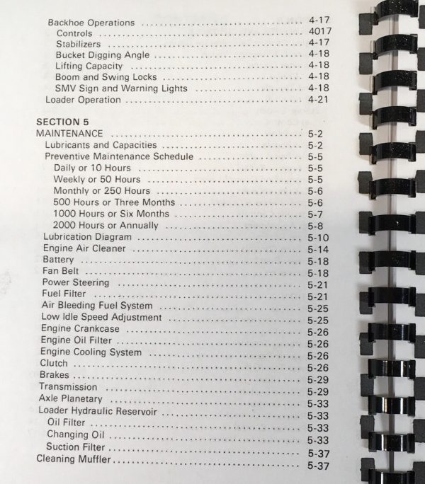 Massey Ferguson 40B Tractor Loader Backhoe Parts Manual Set Catalog Book MF - Image 6