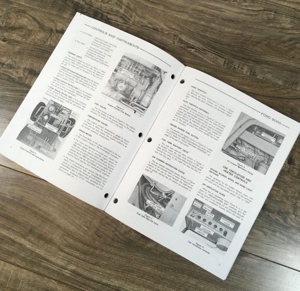 Ford 8000 9000 8600 9600 Tractor Service Parts Manual Repair Shop Set Workshop - Image 11