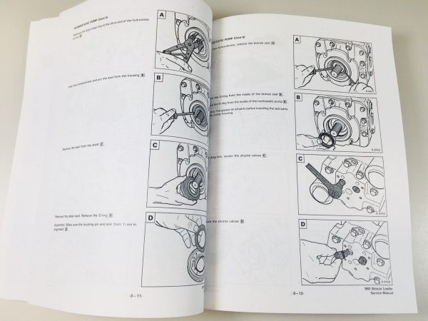 Bobcat 980 Skidsteer Loader Service Repair Manual Technical Shop Book Ovrhl - Image 6