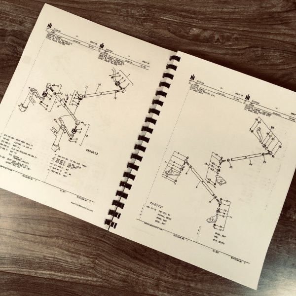 Ih International 284 Gas Diesel Tractor Parts Operators Manual Set Owners Books - Image 10